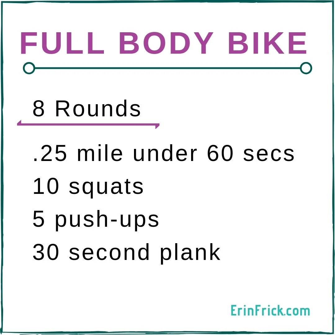 6 Cardio Workouts Under 30 minutes ERIN FRICK Fitness Life Coach
